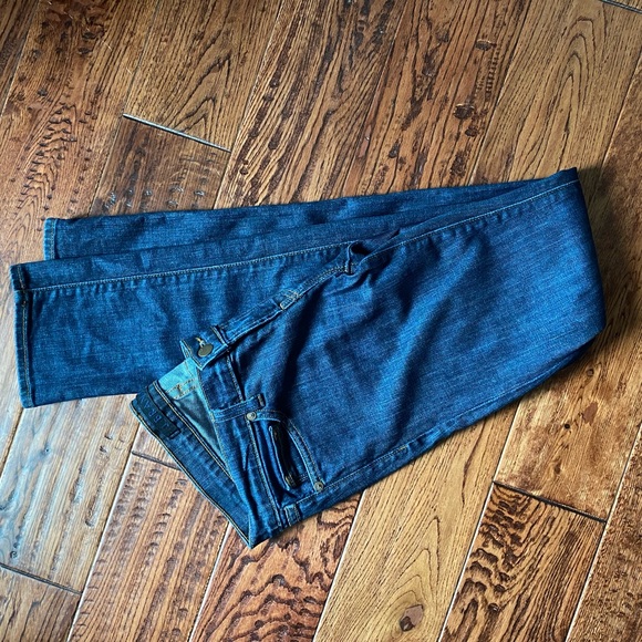 J Brand | size 26 Pencil Leg Dark Wash Jean - Picture 4 of 7